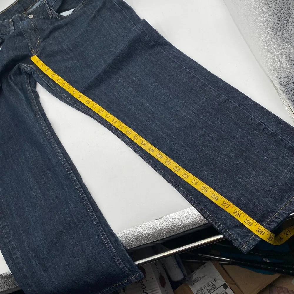 Levi's‎ 559 Relaxed Straight Jeans Mens 38x30 Dark Blue Cotton Denim Work Casual